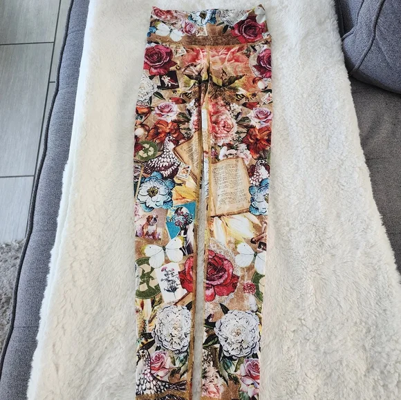 🐦‍🔥🪸🌹🦋🐞Rare, discontinued Niyama Sol barefoot leggings size S - Picture 10 of 16